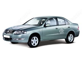 Ворсовые коврики на Nissan Almera Classic (B10) 2006 - 2013