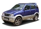 Ворсовые коврики на Daihatsu Terios I 1997 - 2006 в Самаре