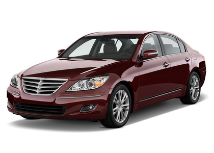 Ворсовые коврики на Hyundai Genesis I 2008 - 2014 в Самаре