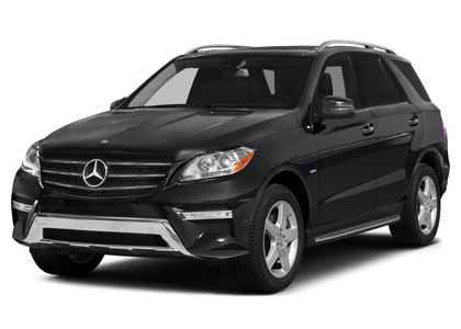Ворсовые коврики на Mercedes ML (W166) 2011 - 2015 в Самаре