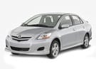 Ворсовые коврики на Toyota Belta 2005 - 2012 в Самаре