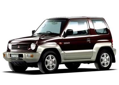 Ворсовые коврики на Mitsubishi Pajero Junior 1995 - 1998 в Самаре