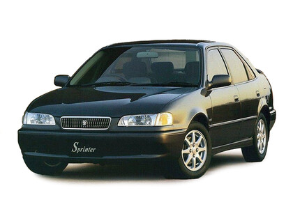 Ворсовые коврики на Toyota Sprinter (E11) 1995 - 2000 в Самаре