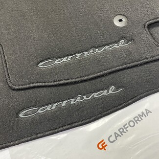 EVA коврики на KIA Carnival III 7 мест 2014 - 2021 в Самаре EVA коврики на KIA Carnival III 7 мест 2014 - 2021 в Самаре