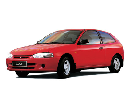 Ворсовые коврики на Mitsubishi Colt V 1996 - 2003 в Самаре