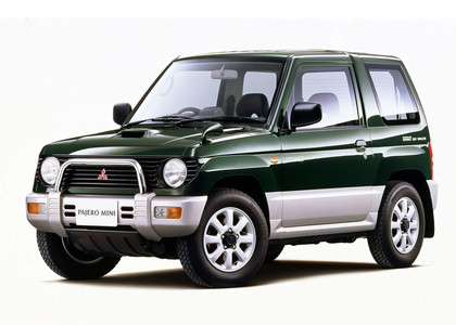 EVA коврики на Mitsubishi Pajero Mini I 1994 - 1998 в Самаре