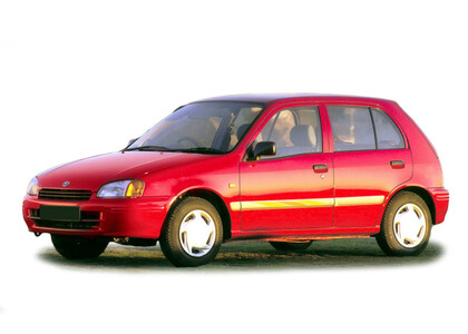Ворсовые коврики на Toyota Starlet (P90) 1995 - 1999 в Самаре