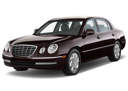 Ворсовые коврики на KIA Opirus 2003 - 2010 в Самаре