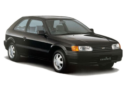 Ворсовые коврики на Toyota Corolla II (L50) 1994 - 1999 в Самаре