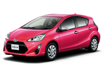 Ворсовые коврики на Toyota Aqua (P10) 2011 - 2021 в Самаре