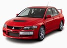 Ворсовые коврики на Mitsubishi Lancer Evolution IX 2005 - 2007 в Самаре