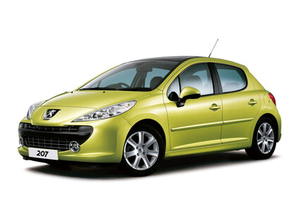 Ворсовые коврики на Peugeot 207 2006 - 2012 в Самаре