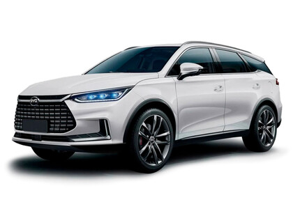 Ворсовые коврики на BYD Tang EV 2018 - 2025 в Самаре