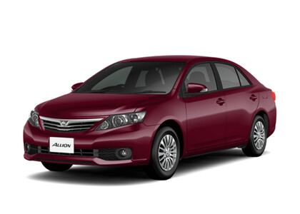 Ворсовые коврики на Toyota Allion II 2007 - 2021 в Самаре