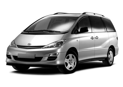 EVA коврики на Toyota Previa (XR30, XR40) 2000 - 2007 в Самаре