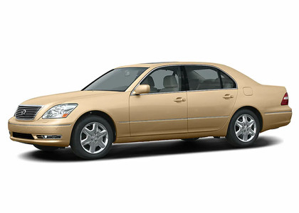 Ворсовые коврики на Lexus LS III 2001 - 2006 в Самаре
