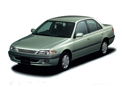 Ворсовые коврики на Toyota Carina (T21) 1996 - 2001 в Самаре