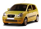 Ворсовые коврики на KIA Picanto I 2004 - 2011 в Самаре