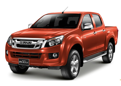 Ворсовые коврики на Isuzu D-max II 2011 - 2021 в Самаре