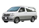 Ворсовые коврики на Nissan Elgrand (E50) 1997 - 2002 в Самаре