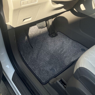 Коврики на KIA Carnival IV 7 мест с оттоманками 2020 - 2025 в Самаре Коврики на KIA Carnival IV 7 мест с оттоманками 2020 - 2025 в Самаре