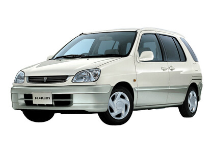 Ворсовые коврики на Toyota Raum I 1997 - 2003 в Самаре