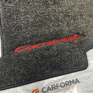 EVA коврики на KIA Carnival III 7 мест 2014 - 2021 в Самаре EVA коврики на KIA Carnival III 7 мест 2014 - 2021 в Самаре