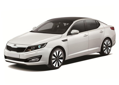 Ворсовые коврики на KIA Optima I 2010 - 2016 в Самаре