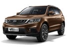 EVA коврики на Geely Emgrand X7 второй рестайлинг 2019 - 2022 в Самаре