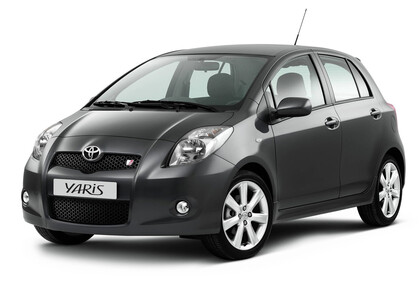 Ворсовые коврики на Toyota Yaris II 2005 - 2011 в Самаре