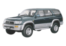 Ворсовые коврики на Toyota Hilux Surf III 1995 - 2002 в Самаре