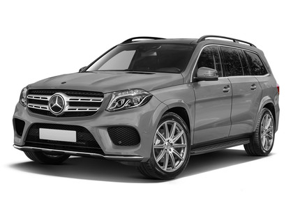Ворсовые коврики на Mercedes GLS (X166) 2015 - 2019 в Самаре