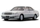 Ворсовые коврики на Toyota Crown (S140) 1991 - 1995 в Самаре