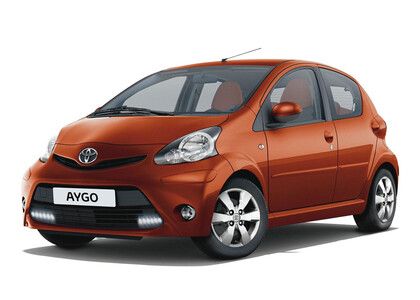 Ворсовые коврики на Toyota Aygo 2005 - 2014 в Самаре
