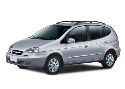 Ворсовые коврики на Chevrolet Rezzo 2004 - 2008 в Самаре