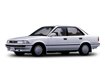 Ворсовые коврики на Toyota Corolla (E9) 1987 - 1993 в Самаре