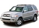 Ворсовые коврики на Toyota Sequoia I 2001 - 2008 в Самаре