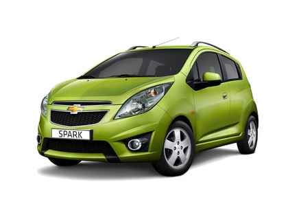 Ворсовые коврики на Chevrolet Spark III 2009 - 2023 в Самаре