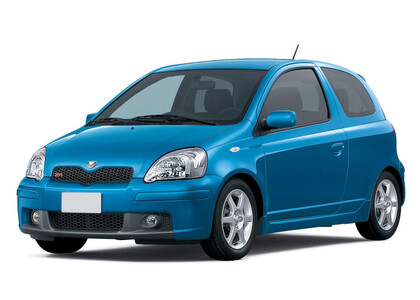 Ворсовые коврики на Toyota Vitz I 1998 - 2005 в Самаре