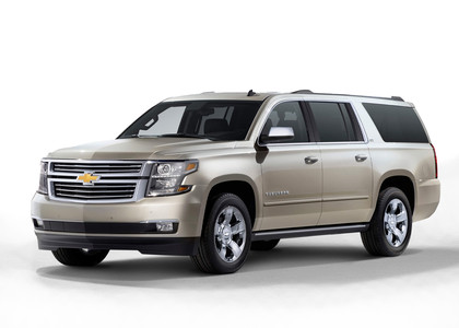 Ворсовые коврики на Chevrolet Suburban 2014 - 2020 в Самаре