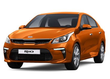 EVA коврики на KIA Rio IV 2016 - 2025 в Самаре