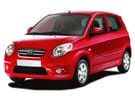 Ворсовые коврики на KIA Picanto I 2004 - 2011 в Самаре