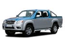 Ворсовые коврики на Mazda BT-50 I 2006 - 2012 в Самаре