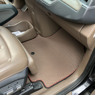 Ворсовые коврики на KIA EV9 2023 - 2025 в Самаре