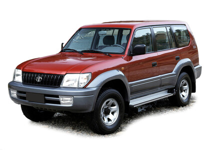 EVA коврики на Toyota Land Cruiser Prado 95 1996 - 2002 в Самаре