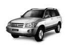 Ворсовые коврики на Toyota Kluger V 2000 - 2007 в Самаре